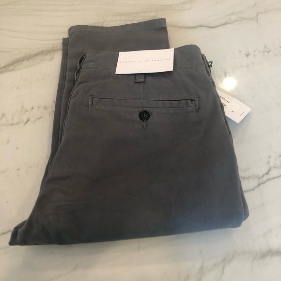 Baldwin Modern Slim Trouser Pants